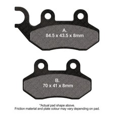 EBC Scooter Sintered Brake Pad