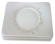 1x Untertasse Teeuntertasse Villeroy & Boch Modern Grace Grey White 13,5x17,5 cm