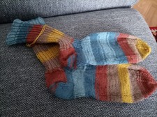 Selbstgestrickte Socken