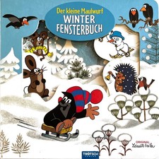 Der kleine Maulwurf Winter-Fensterbuch (Pappbilderbuch) ☆Neuwertig☆