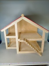 Puppenhaus mit Möbeln & Zubehör – großes Spielhaus Set für Kinder