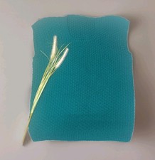 Handgestrickte Weste grün –