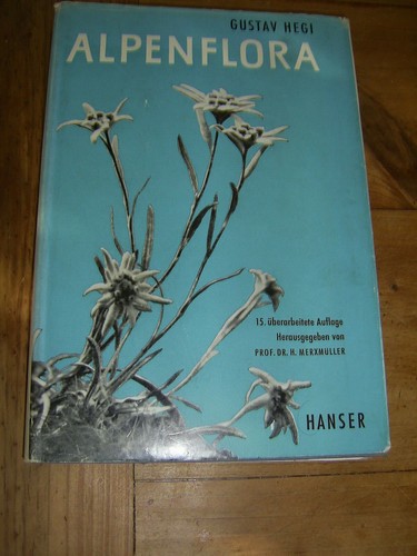 Gustav hegi alpenflora - dr.,