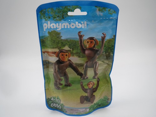 Playmobil 6650 schimpansen - "2x,