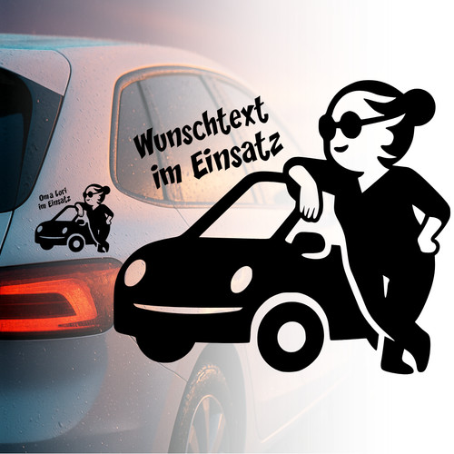 Wunschtext oma einsatz - oma, |