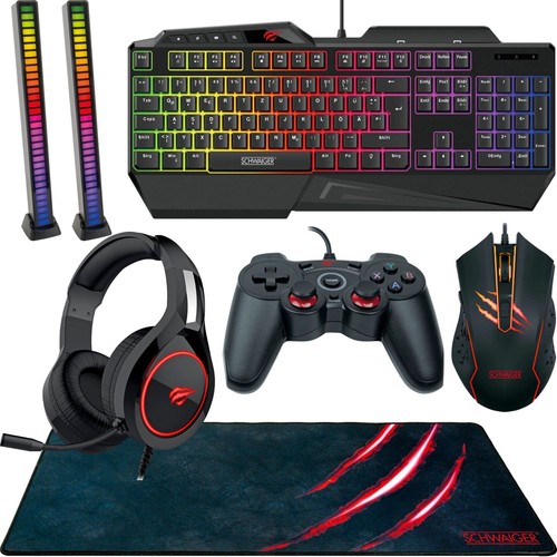 Gaming xxl set usb headset - set,