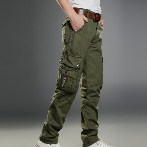 Herren baumwolle cargo hose - cargo,