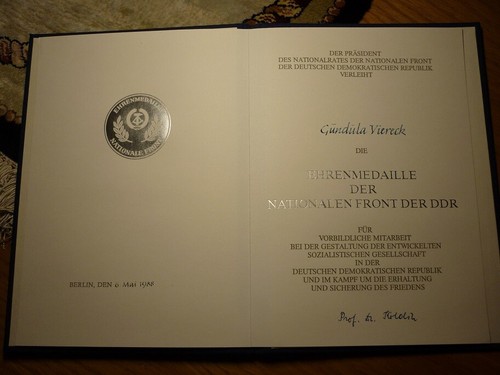 Verdienter ehrenmedaille - verdienter,