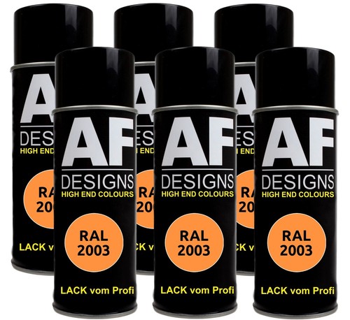 Ral lack spraydose 6er pack - ral,