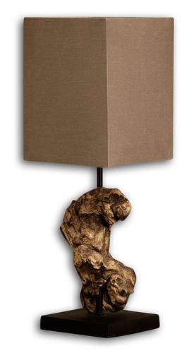 Lampe tischlampe aus - lampe, holz