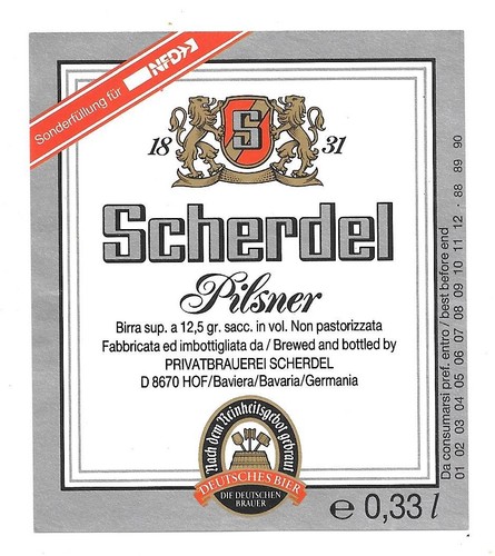Altes bieretikett brauerei - altes,