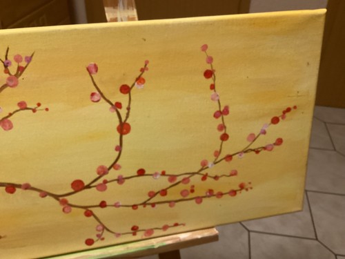 Acrylbild selbst gemalt - selbst, gemalt,