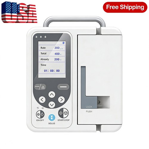 Medical syringe pump infusion - syringe,