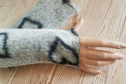 Pulswärmer armstulpen strick - armstulpen,
