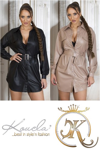 Kleid minikleid optik - kleid,
