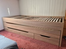 Jugendbett mit lattenrost - mit,
