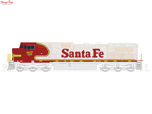 Kato c44 emd bnsf - emd, warbonnet