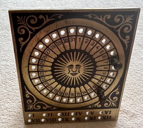 Vintage messing sonnenuhr - vintage:,