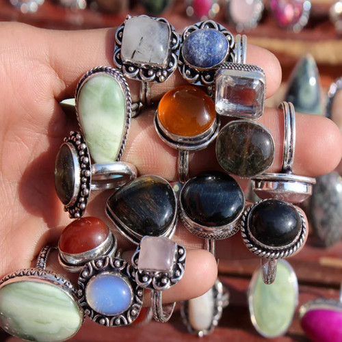 Mix edelsteine 925 sterling - mix,