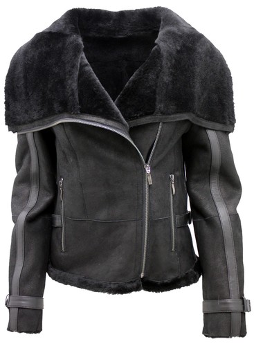 Damen kurz schwarz merino - kurz,