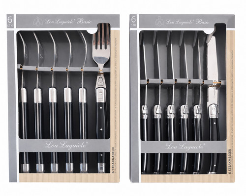 Lou laguiole steakmesser - steakmesser, set