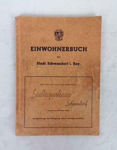 Einwohnerbuch der stadt - einwohnerbuch,