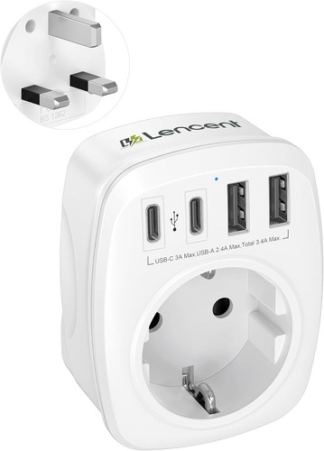 Reiseadapter auf typ g - auf, typ-g