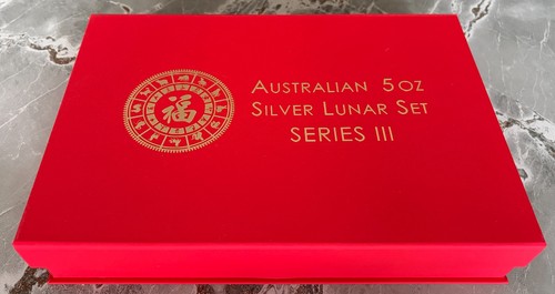 Lunar serie iii münzbox - serie,