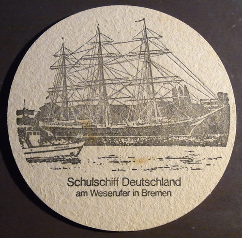 Bierdeckel haake beck bier - haake,