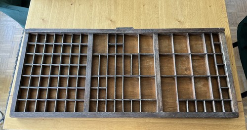 Setzkasten sammlung - setzkasten,