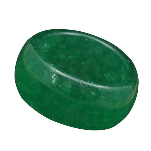 Design ring grüne - jade, 10mm