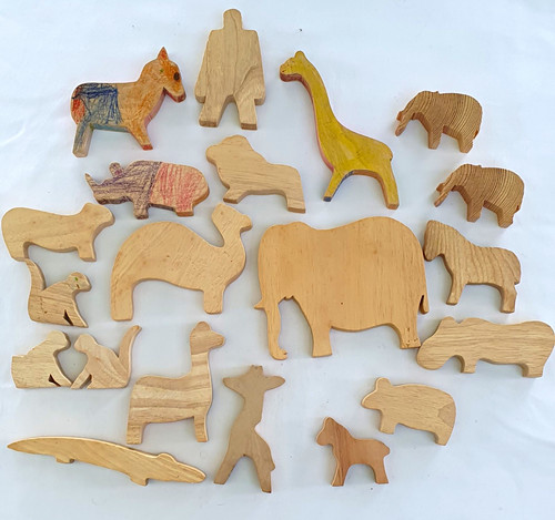 Holzspielzeug tiere figuren - holzspielzeug,