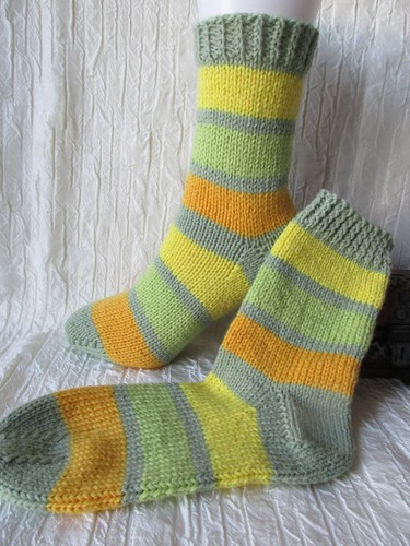 Wollsocken handgestrickt