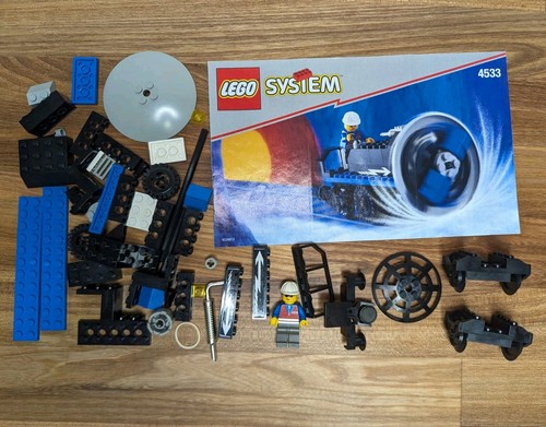 Lego 4533 train track snow - lego,