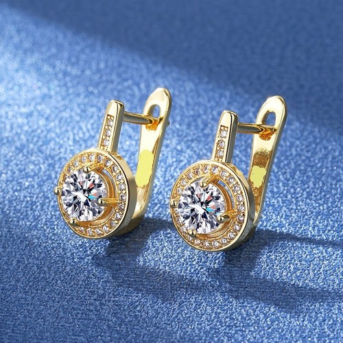 Ohrringe 18k gold - 18k, weisgold
