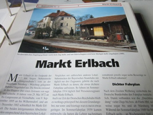 Bahnhof und gleisplan markt - ,