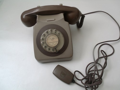 Vintage 70er jahre braun grau - 70er,