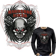 Gothic biker shirt - gothic, t-shirt