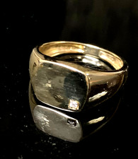 Siegelring mit diamant - mit,