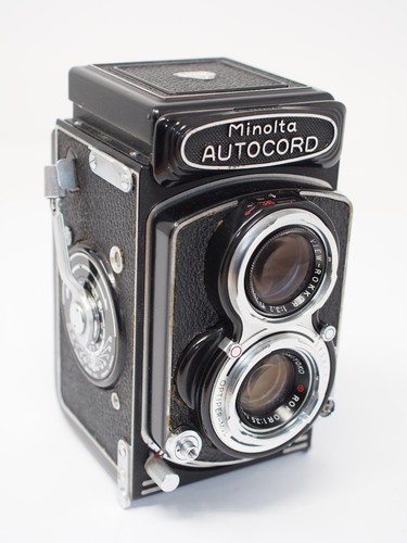 Minolta autocord twin - autocord, lens