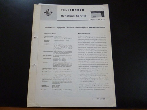 Original service manual - original,