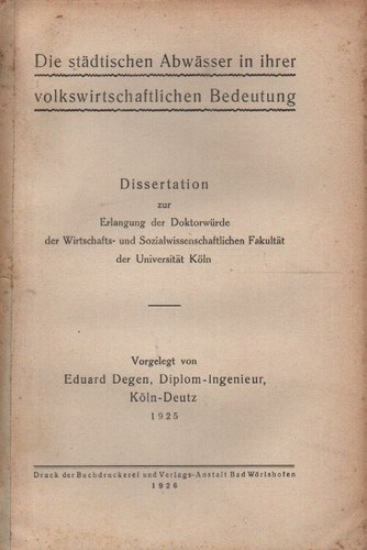 Degen die städtischen - degen:,