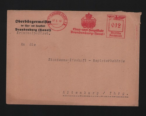 Brandenburg briefumschlag - brandenburg,,