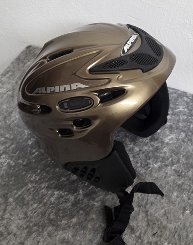 Alpina skihelm gold - alpina,
