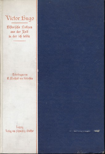 Hugo historische notizen aus - historische,