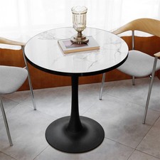 Rund bistrotisch marmoroptik - rund,