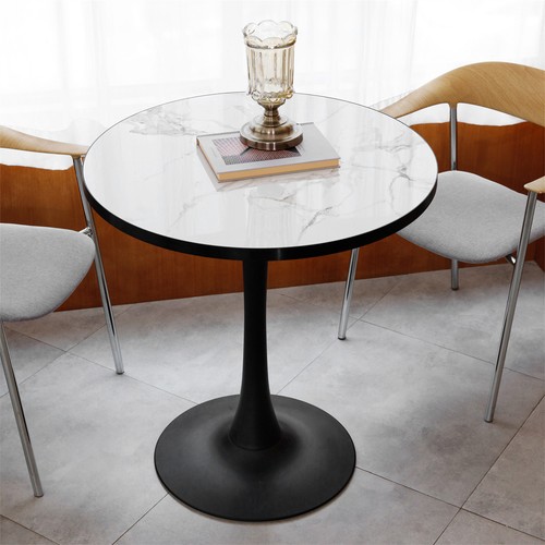 Rund bistrotisch marmoroptik - rund,