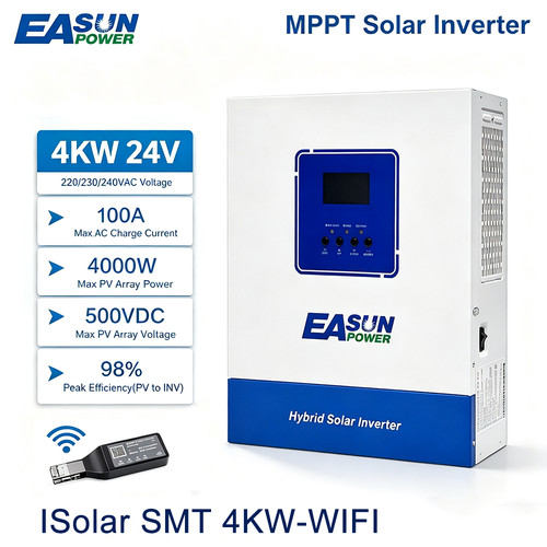 24v 6kw solar wechselrichter - 3.6kw,