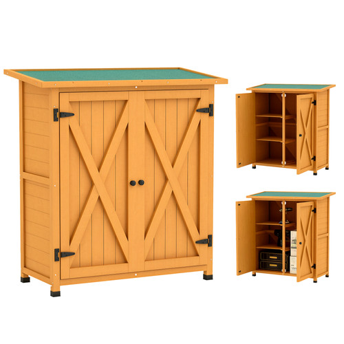 Gartenschrank holz - gartenschrank,