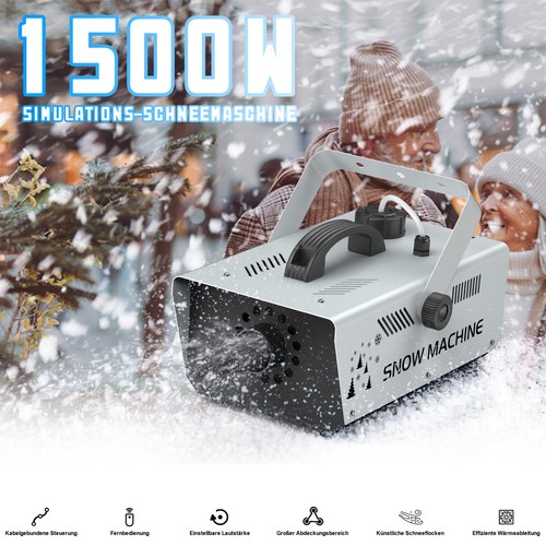 1500w schneemaschine schnee - schneemaschine,